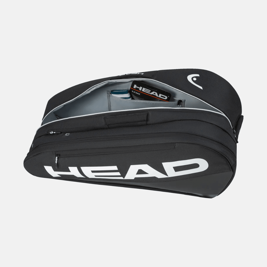 Head Tour Racquet Tennis Bag L BK tennisketchertaske sort