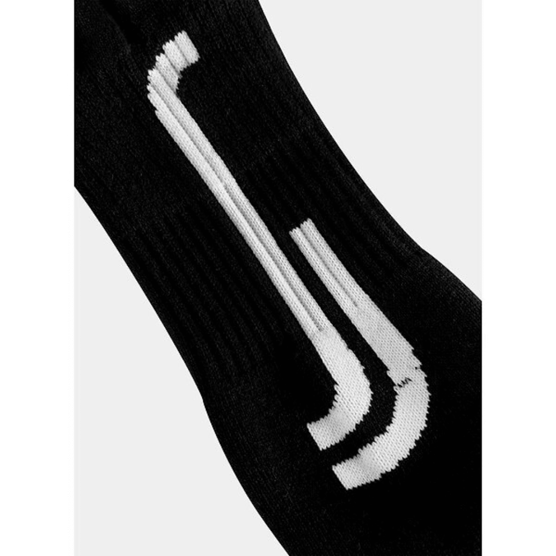 RS Cushioned Performance Socks 3-pack sportstrumpor svarta med vit rand