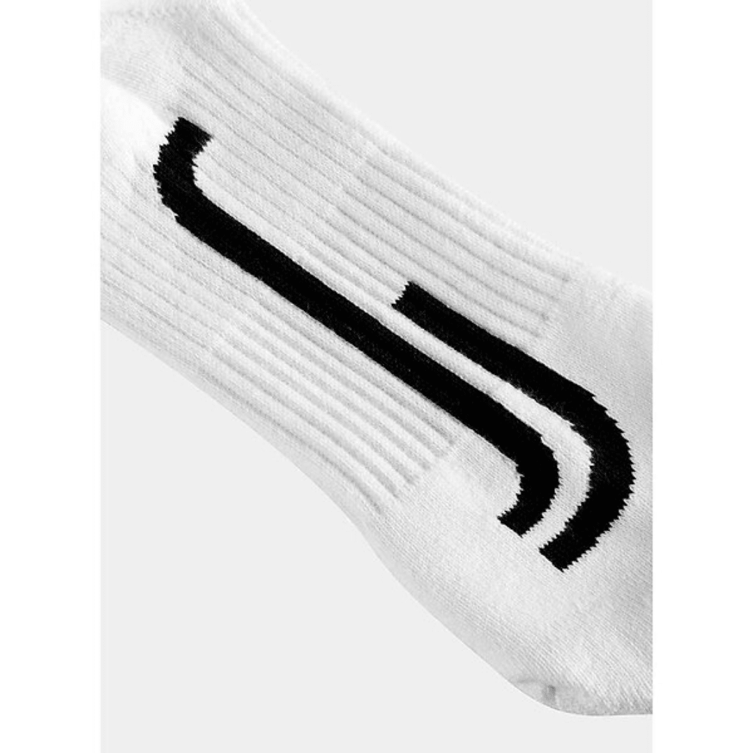 RS Cushioned Performance Socks 3-pack sportstrumpor vita med svart rand
