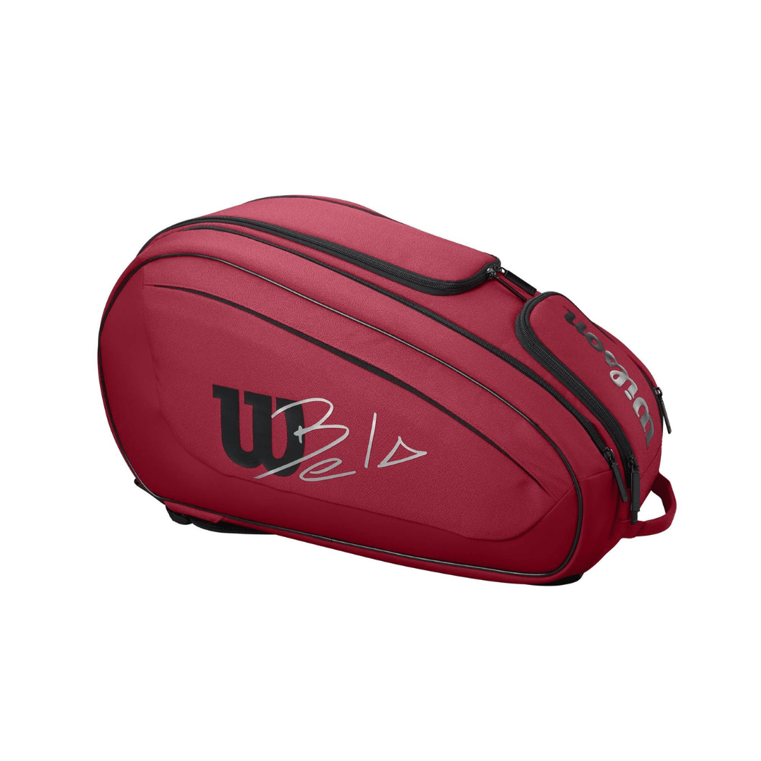 Wilson Bela Super Tour Padeltaske Rød