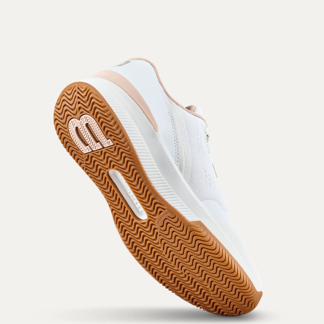 Wilson Intrigue Pro all court tennissko til kvinder white/cameo rose/gum1a