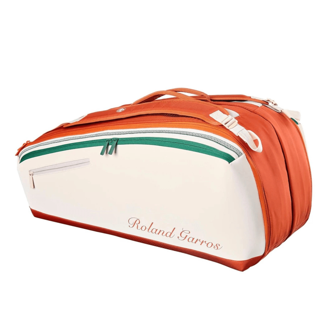 Wilson Roland Garros 2026 9-pack Racket Bag Cream tennis bag