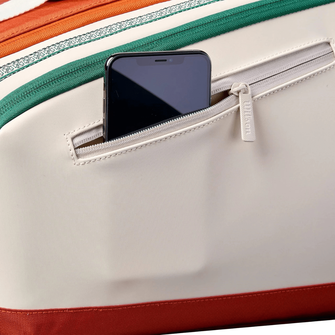 Wilson Roland Garros 2026 9-pack Racket Bag Cream tennistaske