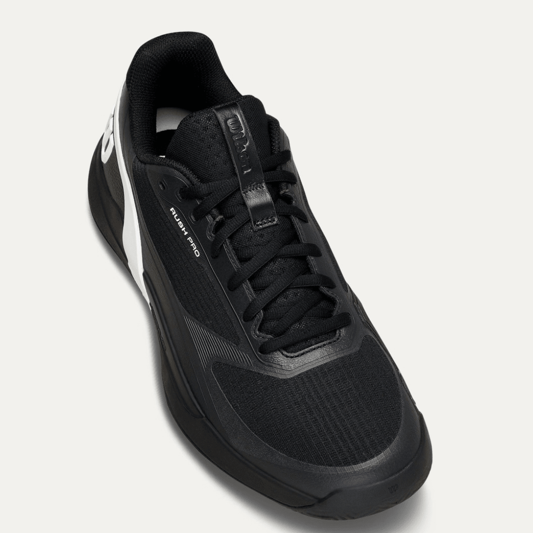 Wilson Rush Pro 5 All-court Men's Tennis Shoe Black/White/Stormy Weather tennisskor herr