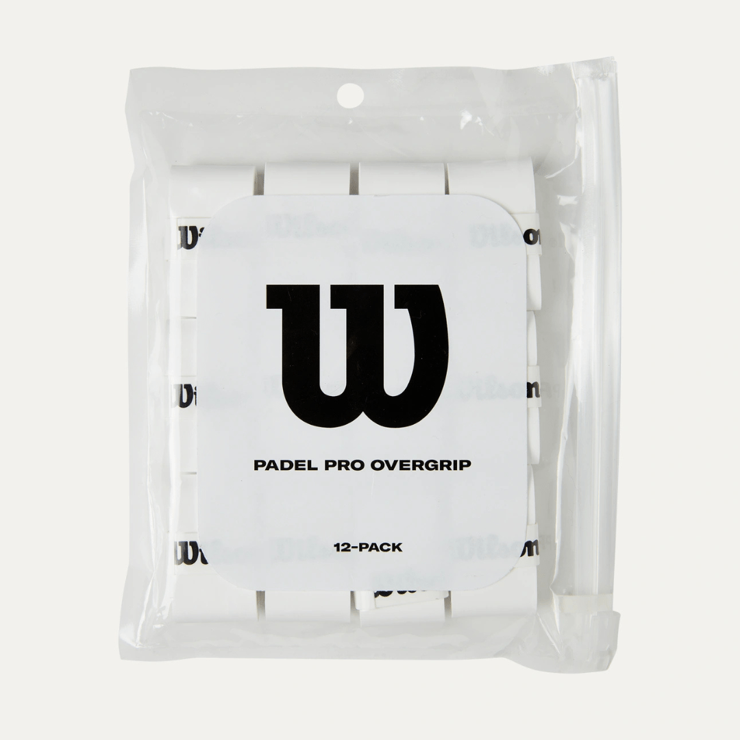 Wilson Padel Pro Overgrip vit 12-pack grepplinda
