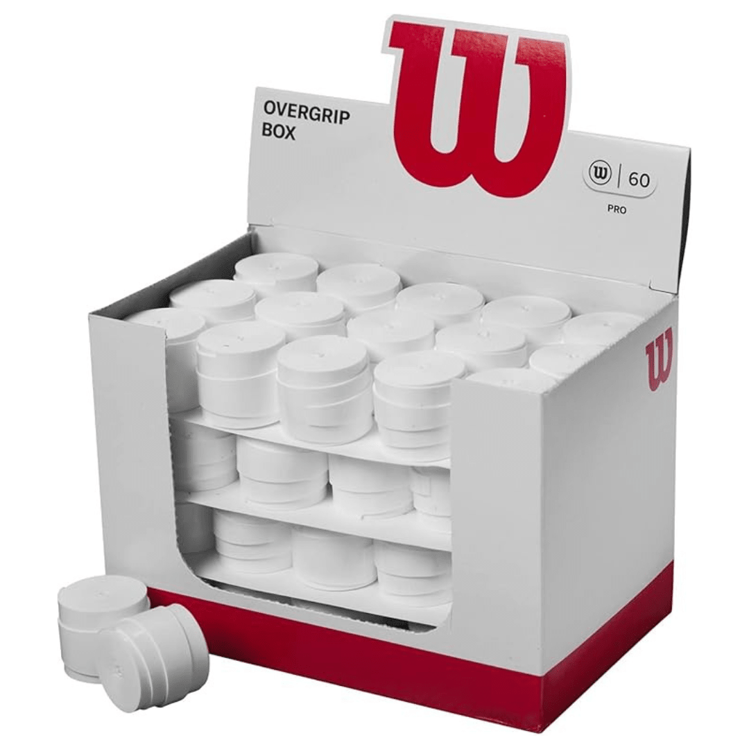 Wilson Pro Comfort Overgrip 60-pak hvid greb