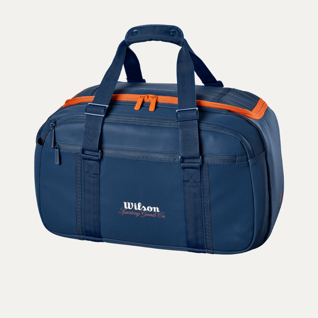 Wilson Roland Garros 2026 Session de Soirée Small Duffel Bag Navy/Clay tennis bag