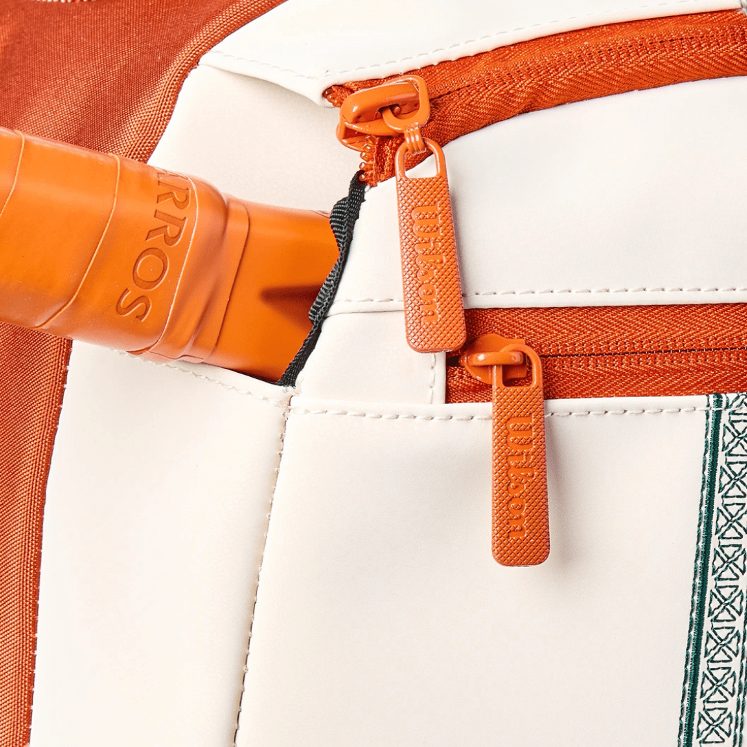 Wilson Roland Garros 2026 Small Duffel Bag Cream/Clay/Green tennisväska