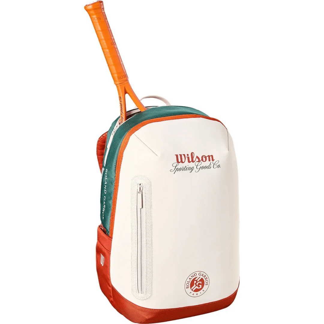 Wilson Roland Garros 2026 Tennis Backpack Cream tennis backpack