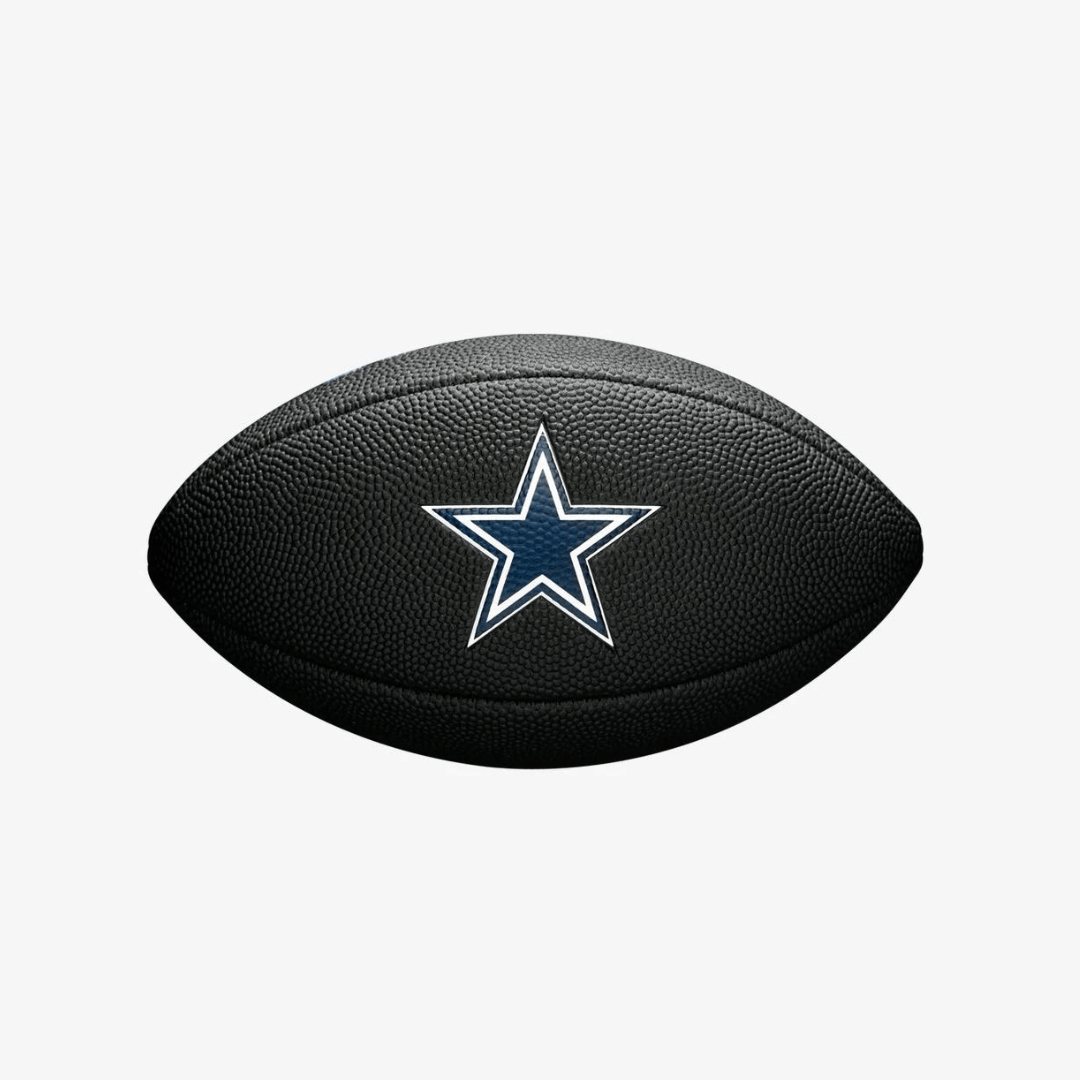 Wilson NFL Soft Touch Black Mini American Football Dallas Cowboys