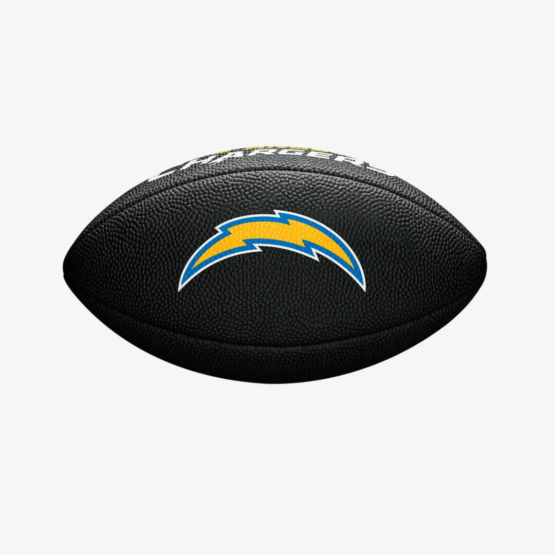 Wilson NFL Soft Touch Black Mini amerikansk fodbold LA Chargers