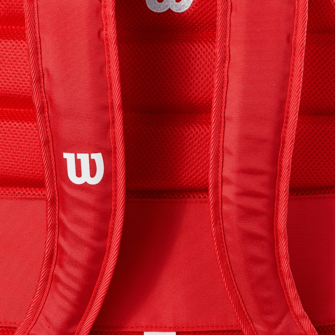Wilson Super Tour Backpack Wilson red 2025 rød tennisrygsæk