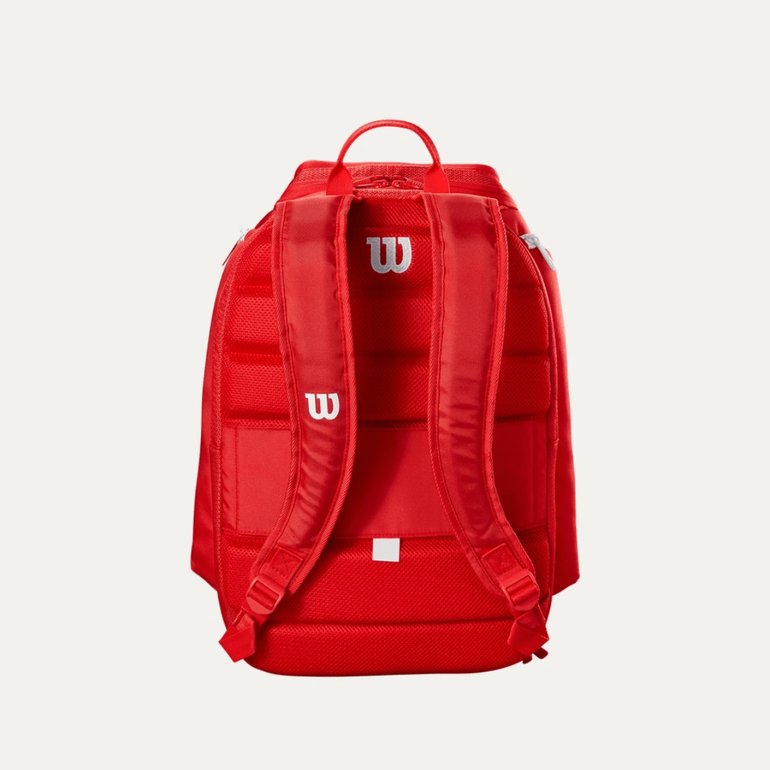 Wilson Super Tour Backpack Wilson red 2025 rød tennisrygsæk
