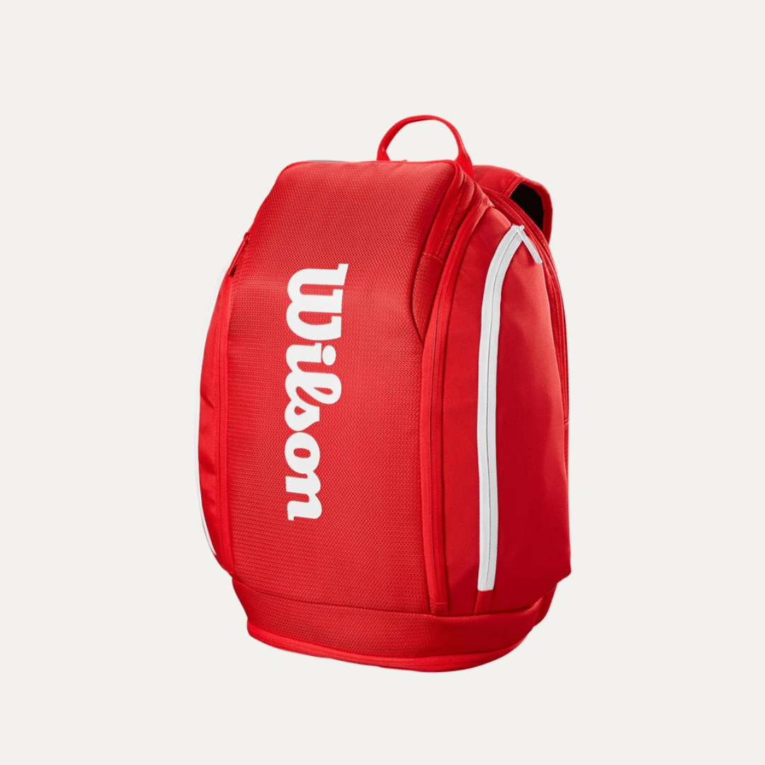 Wilson Super Tour Backpack Wilson red 2025 rød tennisrygsæk