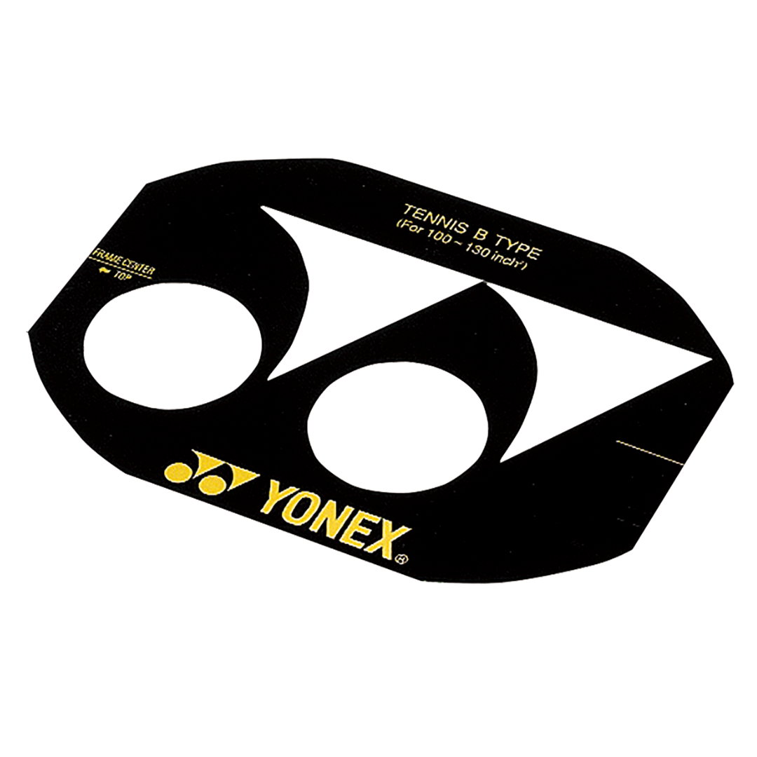 Yonex tennisstencil för 100-130 in² rackethuvudstorlek