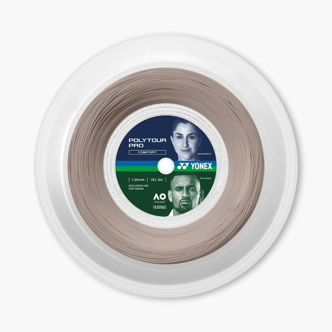 Yonex PolyTour Pro Warm Gray 200m strängrulle