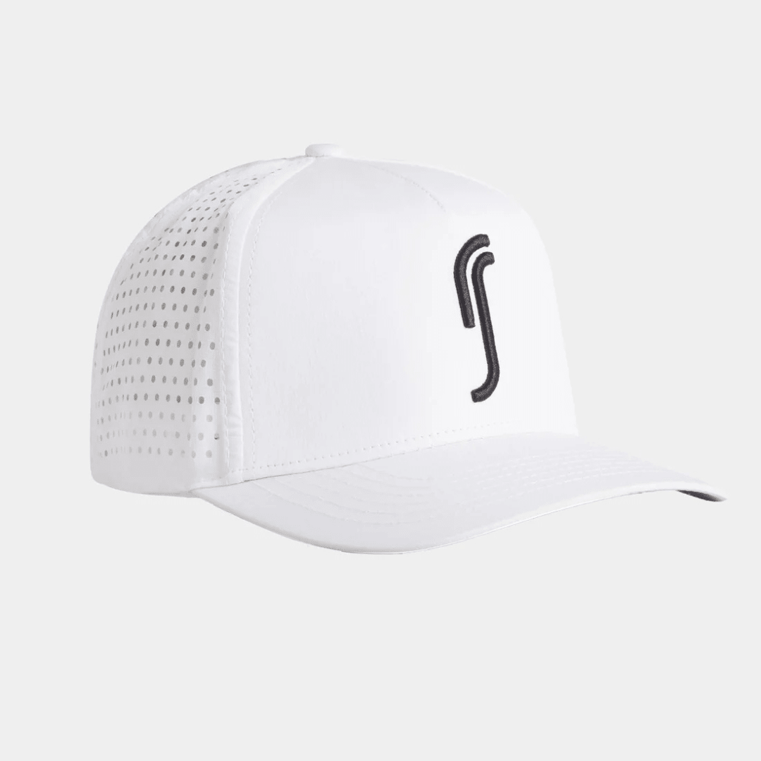 RS Fred Performance Cap White/Black Logo vit keps