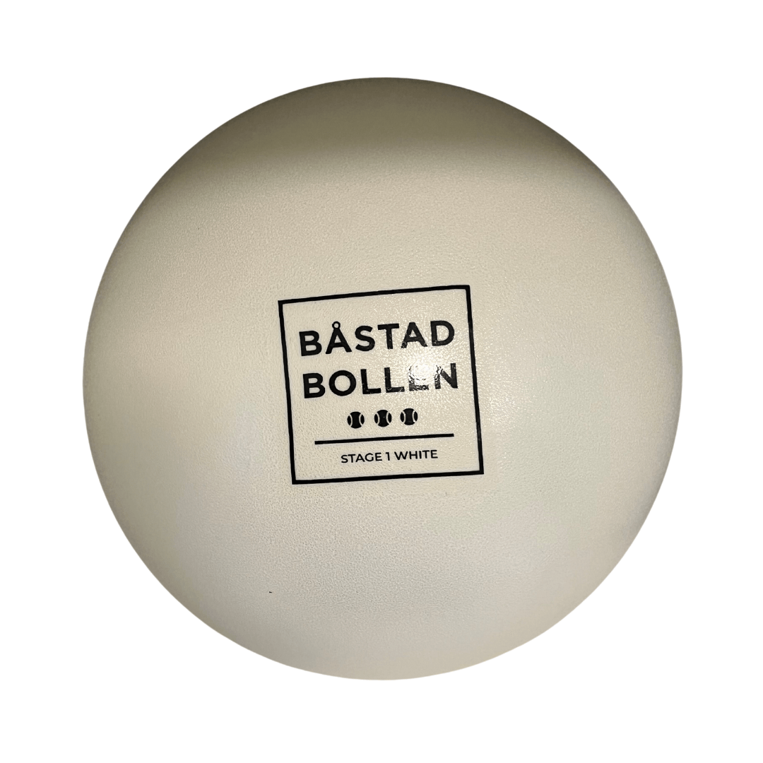 Vit stor tennisboll 2-pack