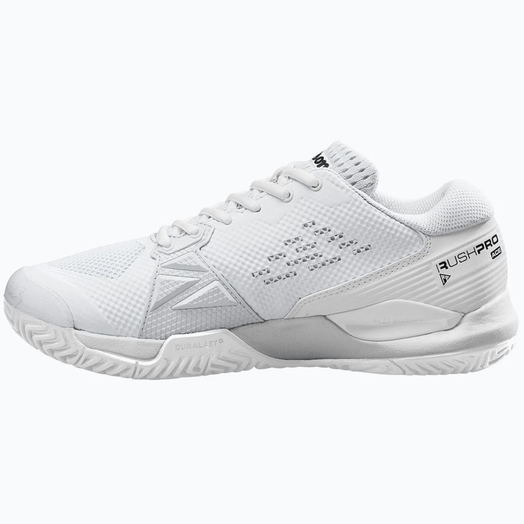 Wilson Rush Pro Ace all court tennis shoes women white/white/black