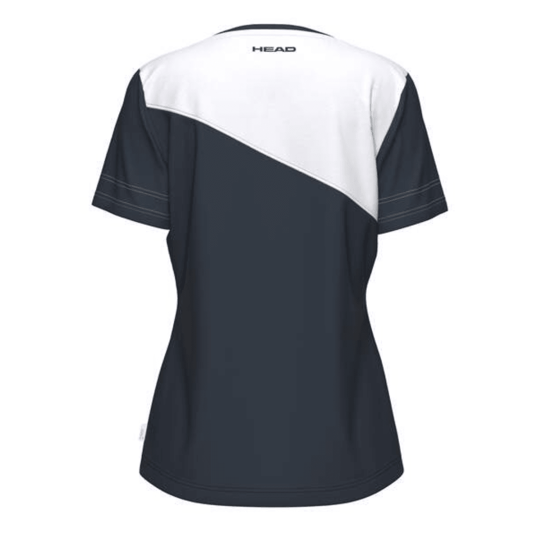 Head Tie-Break T-shirt Women Navy-White træningstrøje tennis & padel