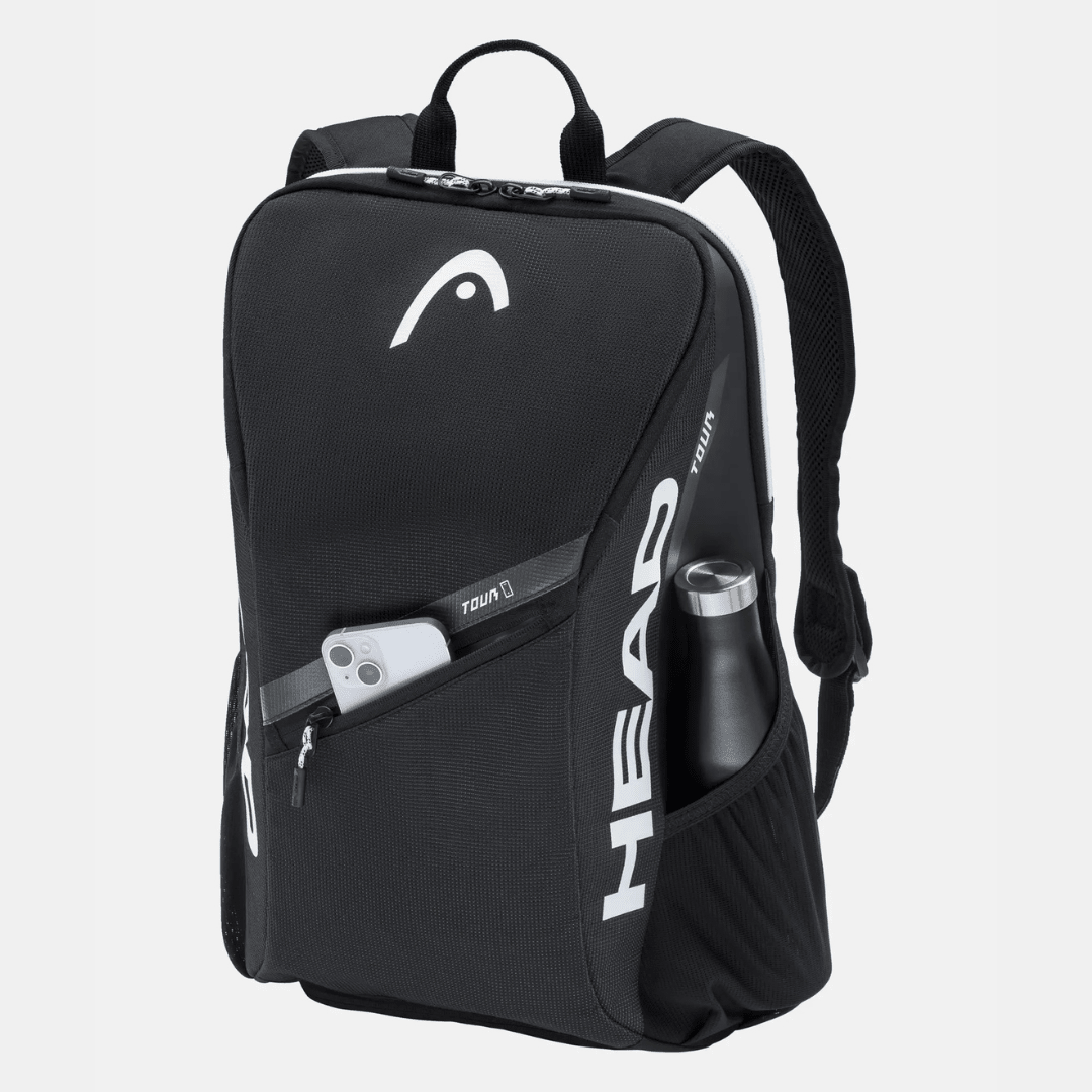 Head Tour Backpack 25L BK tennis backpack black