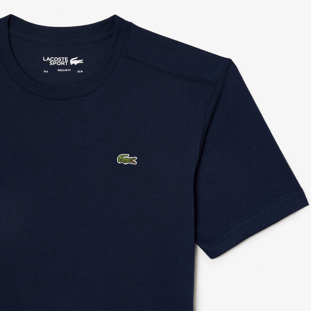 Lacoste Sport Men's T-shirt Regular Fit Navy