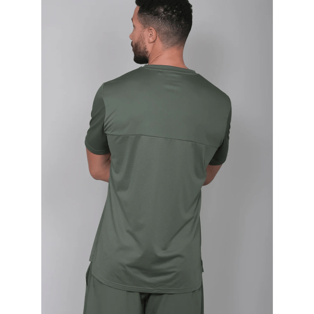 RS Men's Performance Tee Court Green t-shirt for tennis & padel