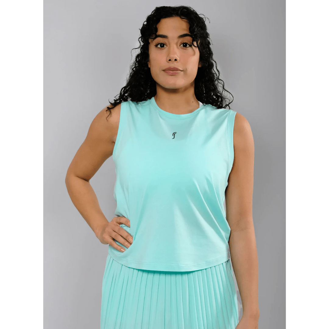 RS Women's Paris Relaxed Tank Ace Blue tennis- og padel-træningstop