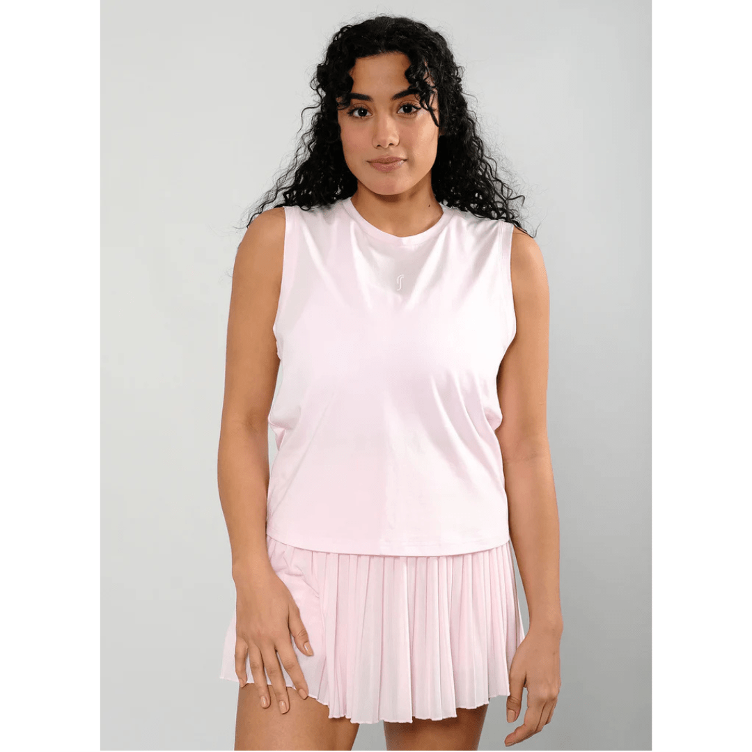 RS Women's Paris Relaxed Tank Light Pink tennis & padel
