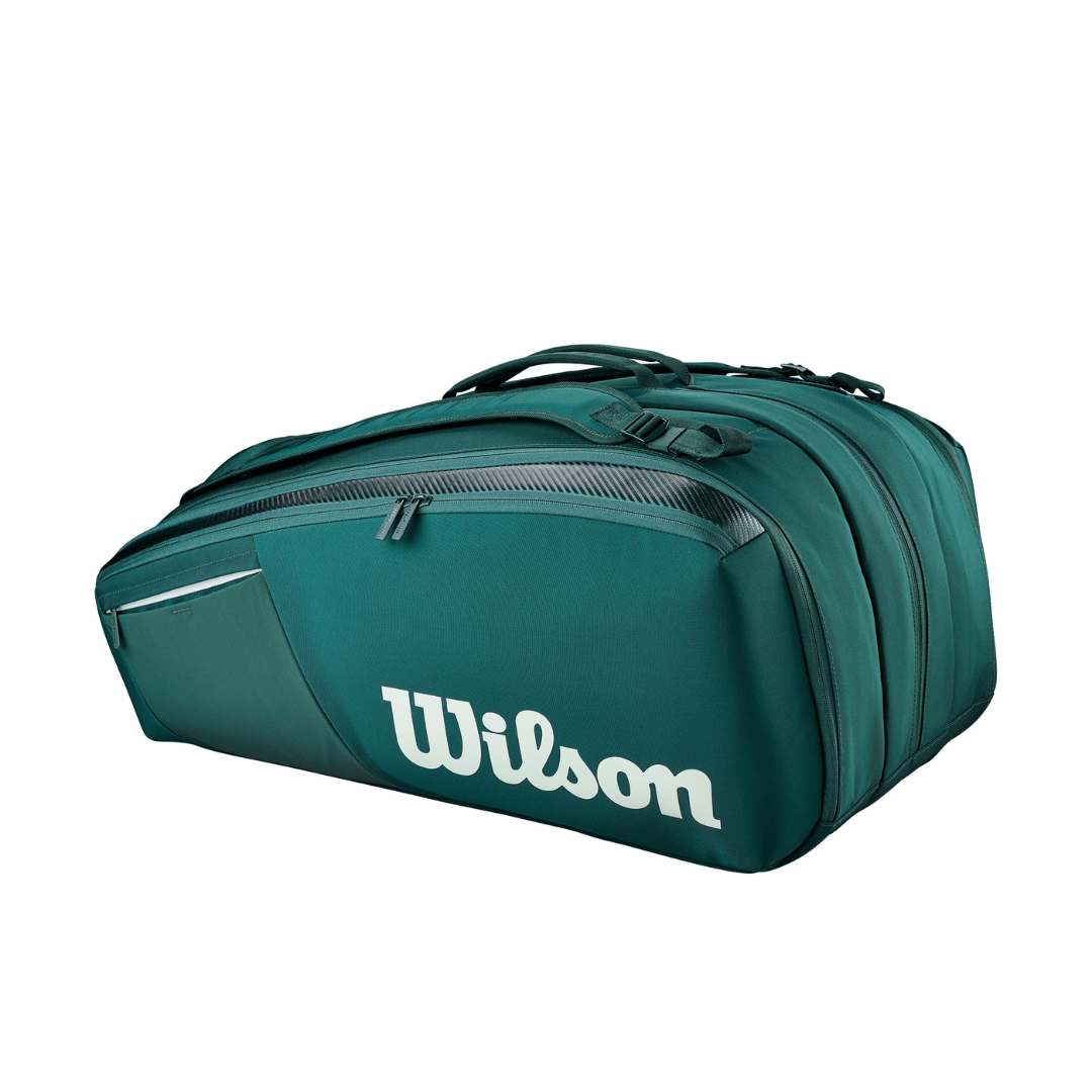 Wilson Blade v10 15-pak ketsjertaske tennisketsjertaske grøn
