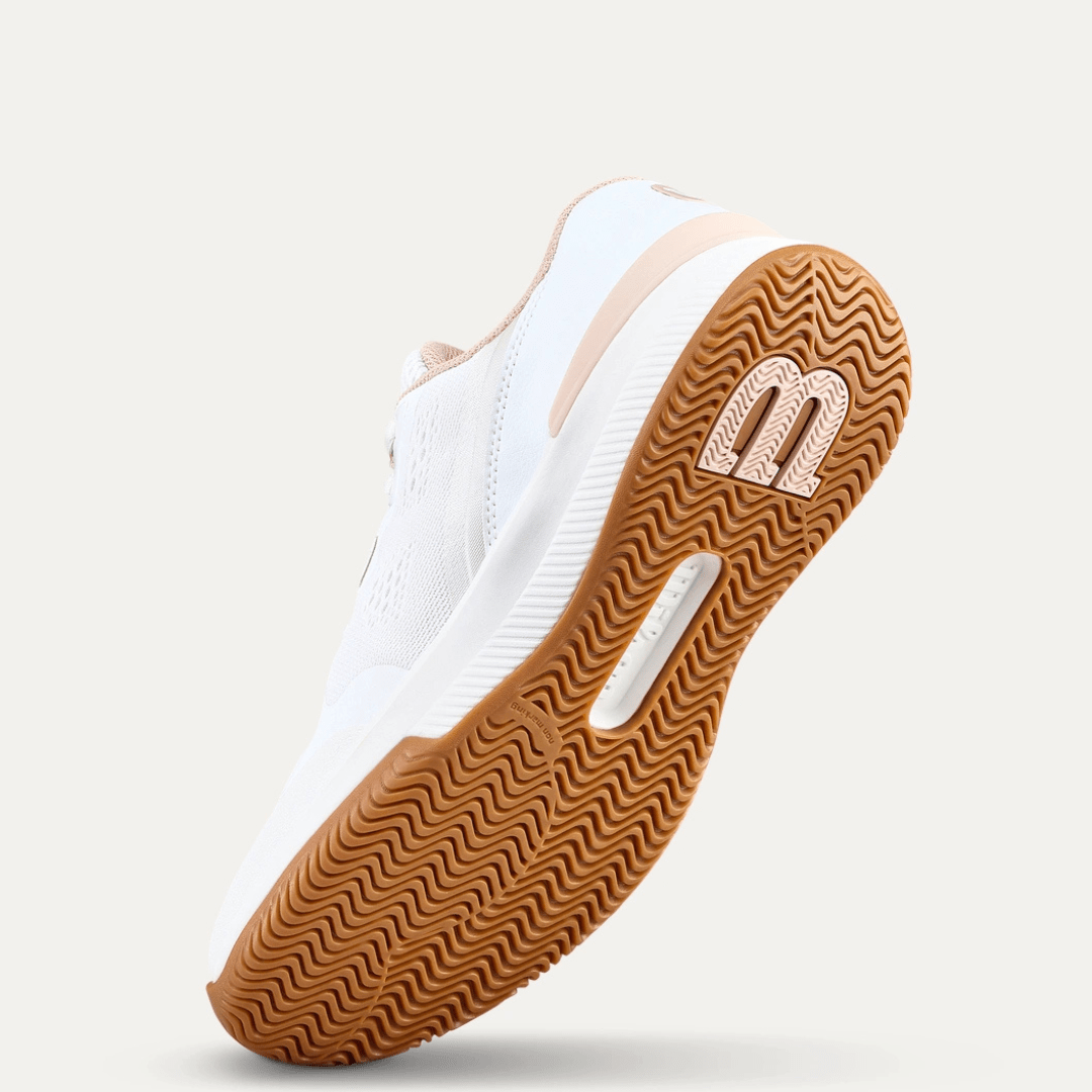 Wilson Intrigue Pro all court tennissko til kvinder white/cameo rose/gum1a