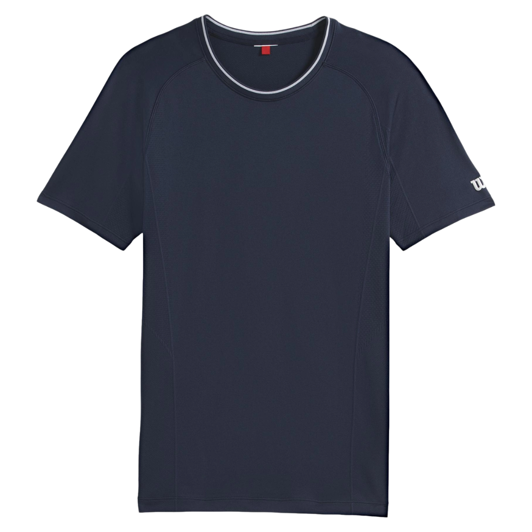 Wilson Men Team Seamless Crew Classic Navy t-shirt tennis & padel