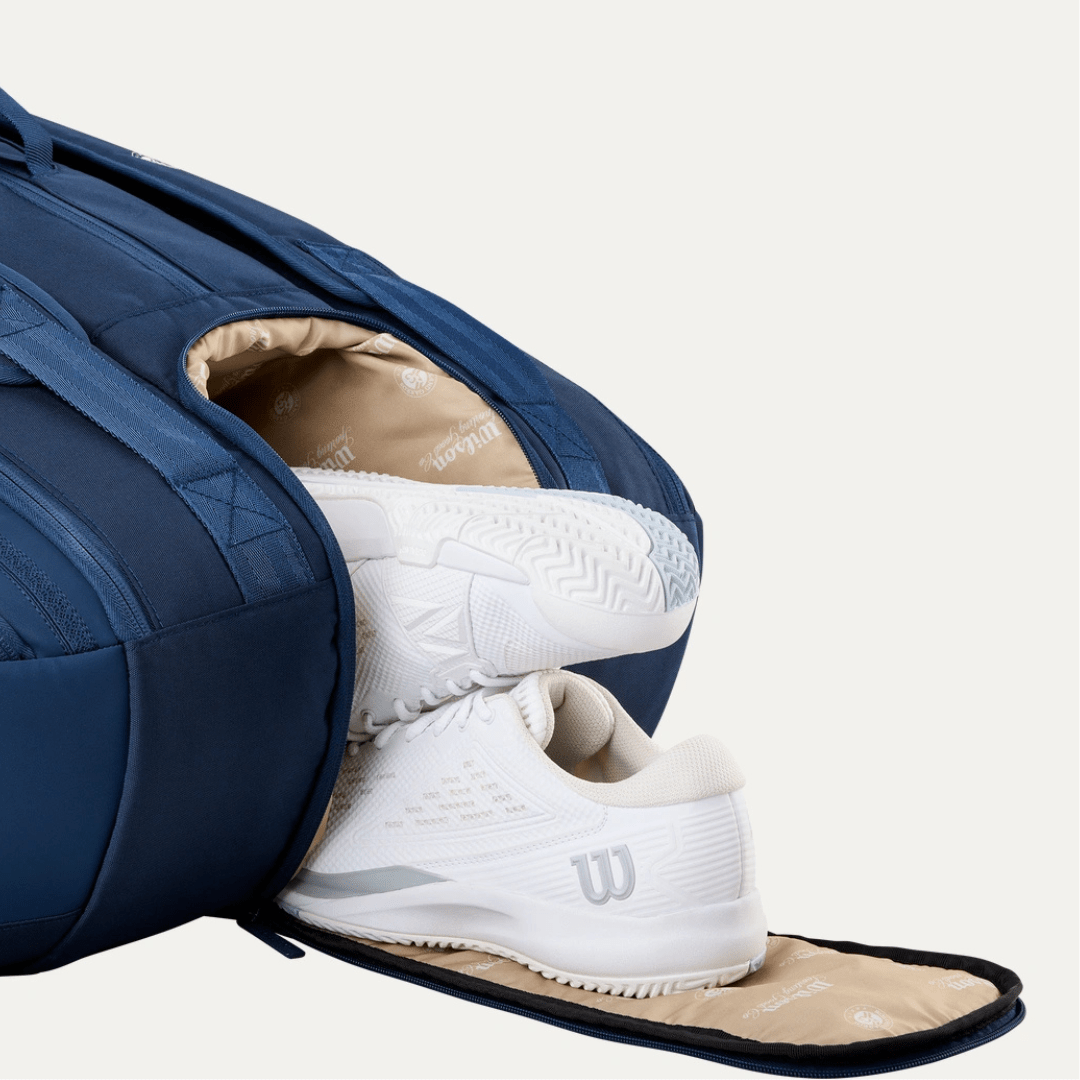 Wilson Roland Garros 2026 Session de Soiree 15-pack Bag Navy / Clay tennisväska