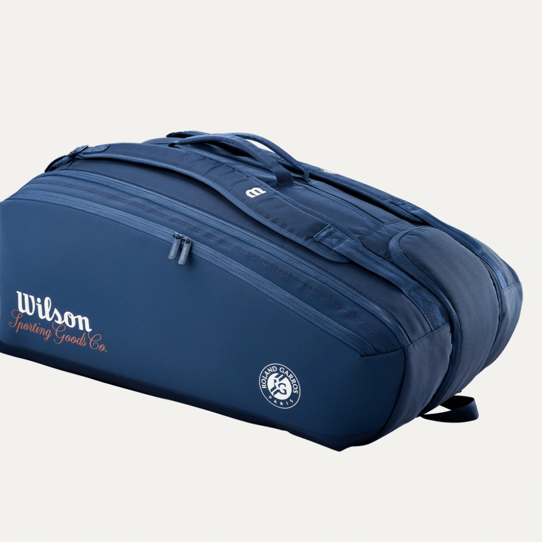 Wilson Roland Garros 2026 Session de Soiree 15-pack Bag Navy / Clay tennistaske