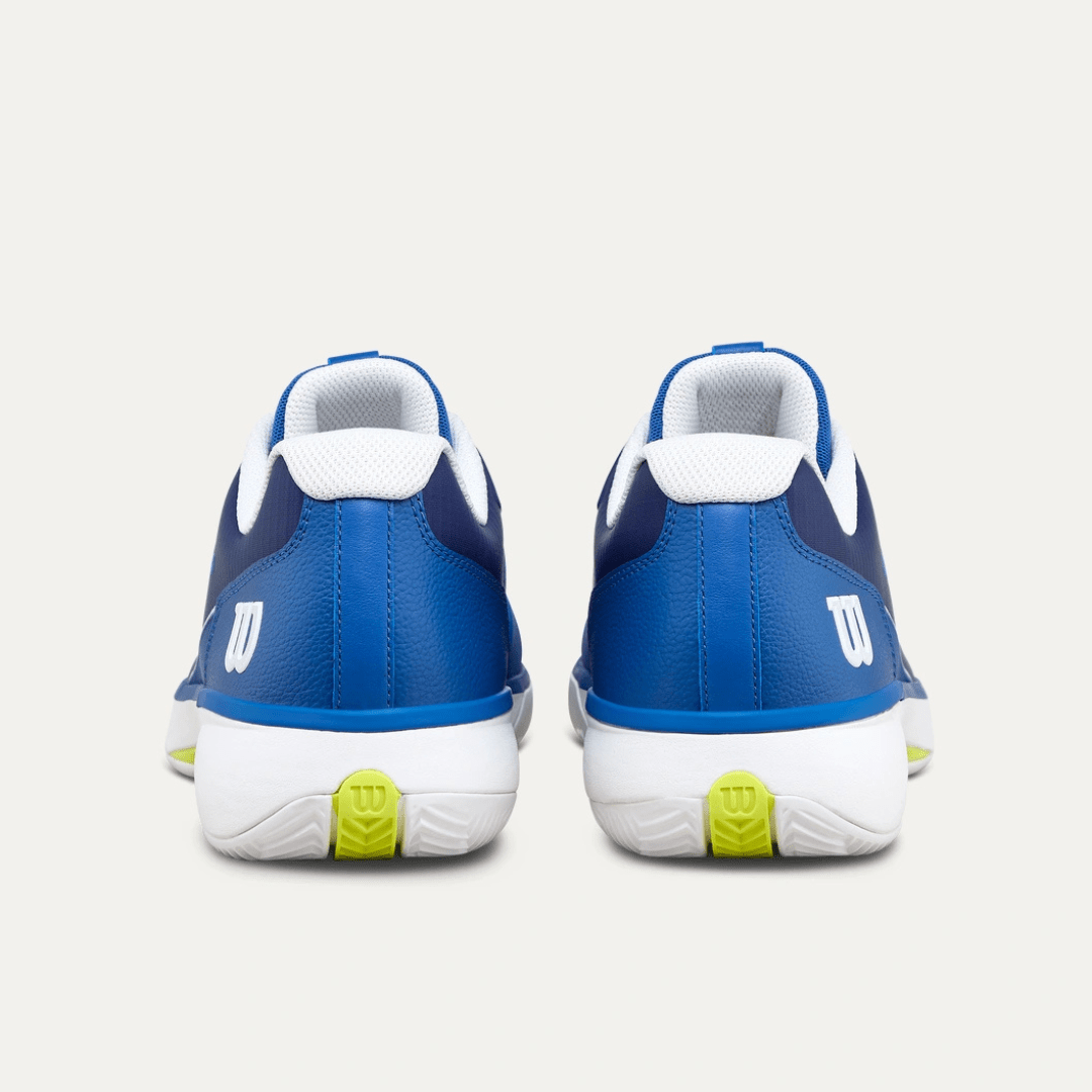 Wilson Rush Lite 5 Clay Men's Tennis Shoe Deja Vu Blue/White/Safety Yellow
