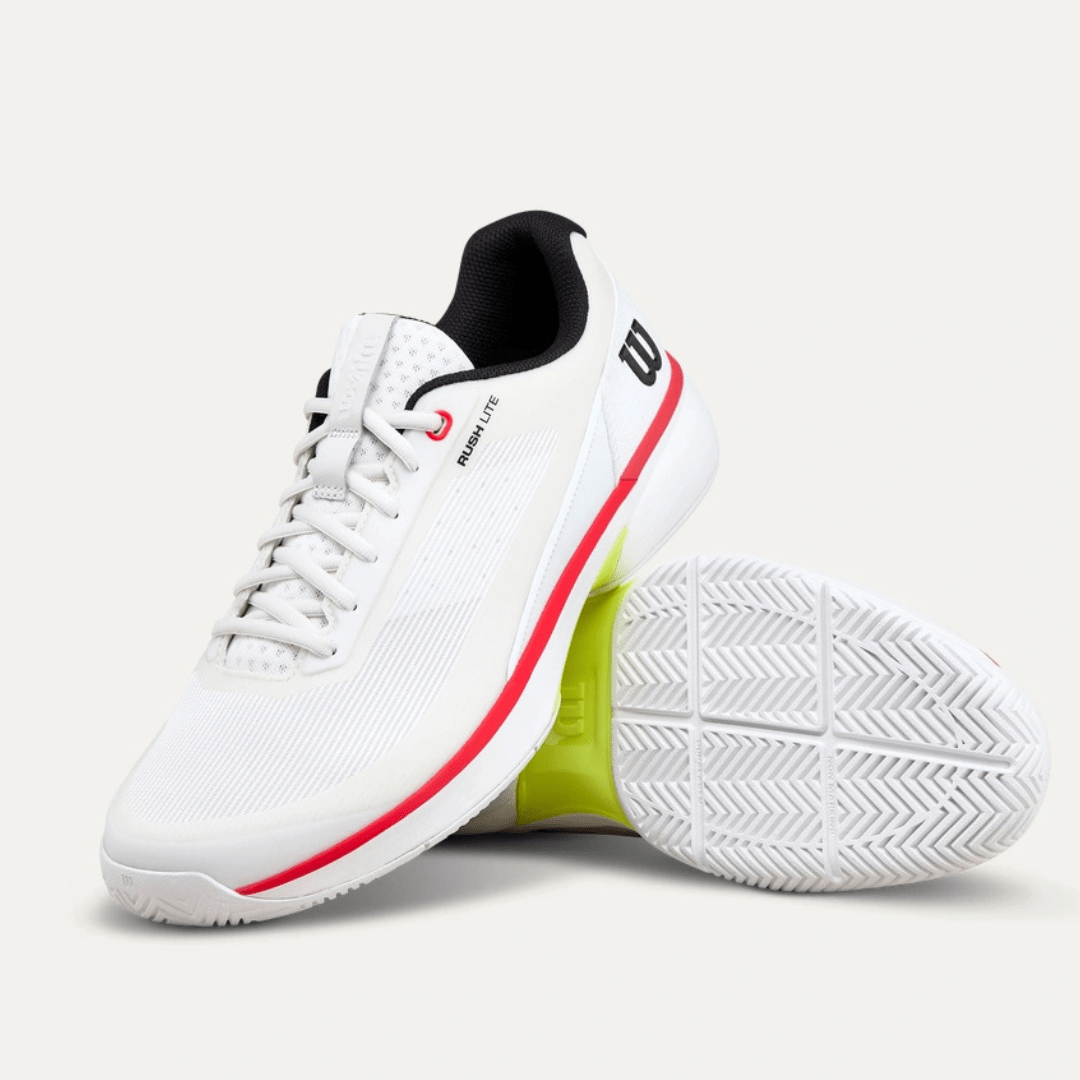 Wilson Rush Lite 5 All-court Men's Tennis Shoe White/Black/Infrared tennisskor herr