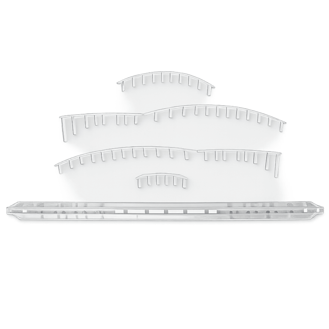 Wilson Shift 99/99L v1 Bumper & Grommet Set Transparent