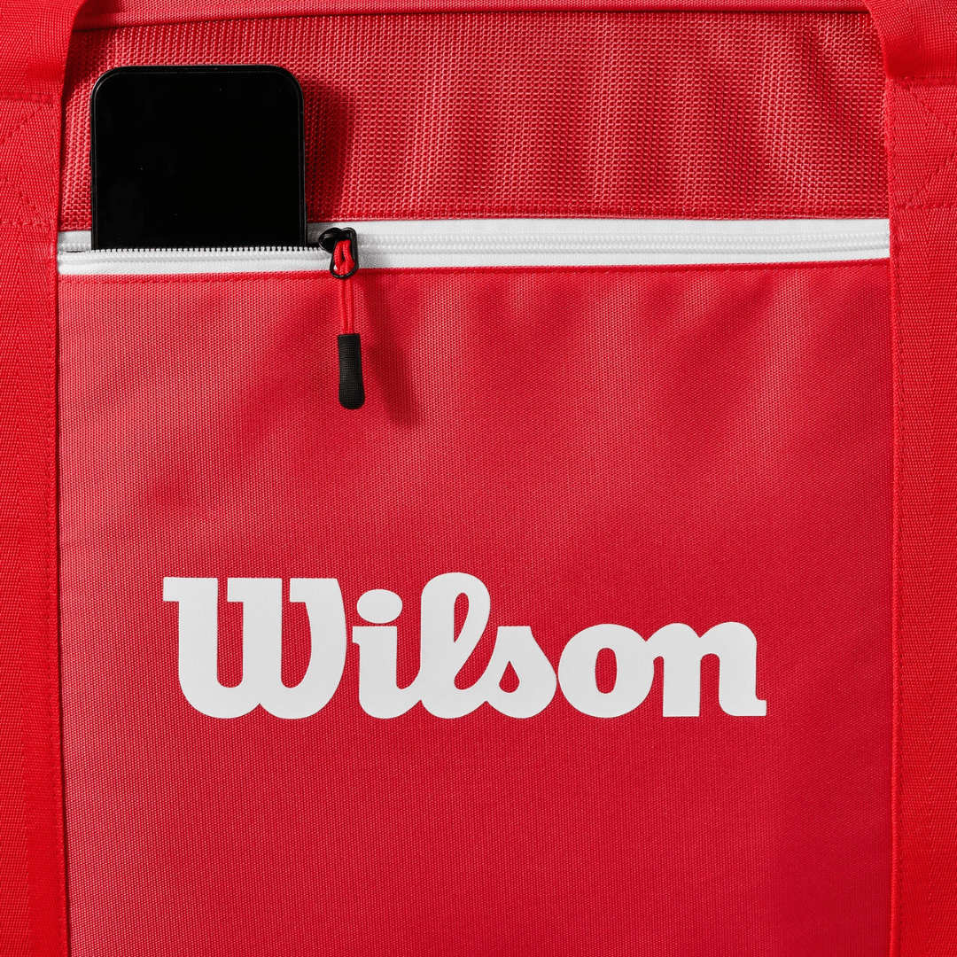 Wilson Super Tour Travel Bag Wilson Red 2025 röd tennisresväska med hjul