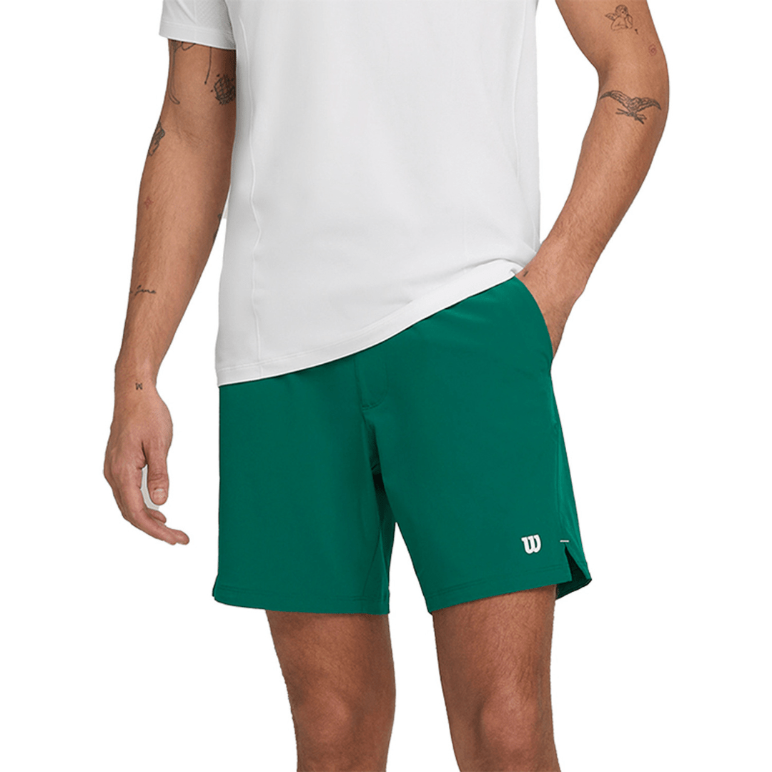 Wilson Men's Team Shorts 7'' Courtside Green