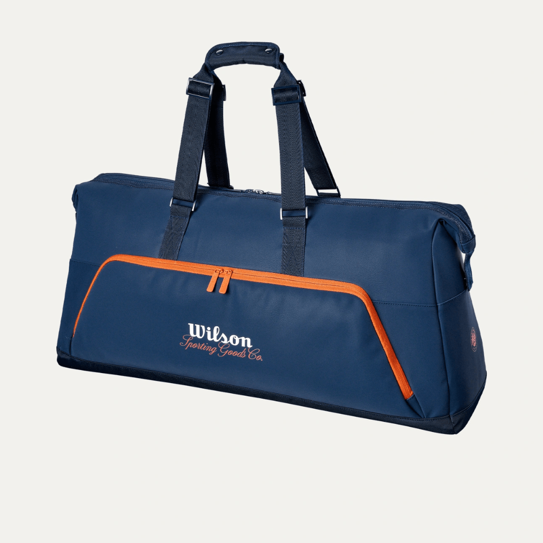 Wilson Roland Garros 2026 Large Duffel Bag Navy / Clay tennistaske