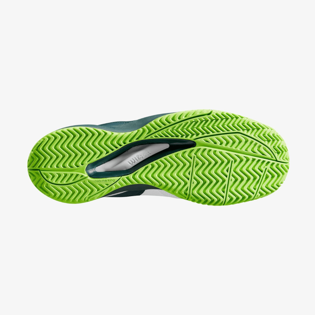 Wilson Rush Pro Ace all court tennissko til mænd hvid / ponderosa pine / jasmingrøn