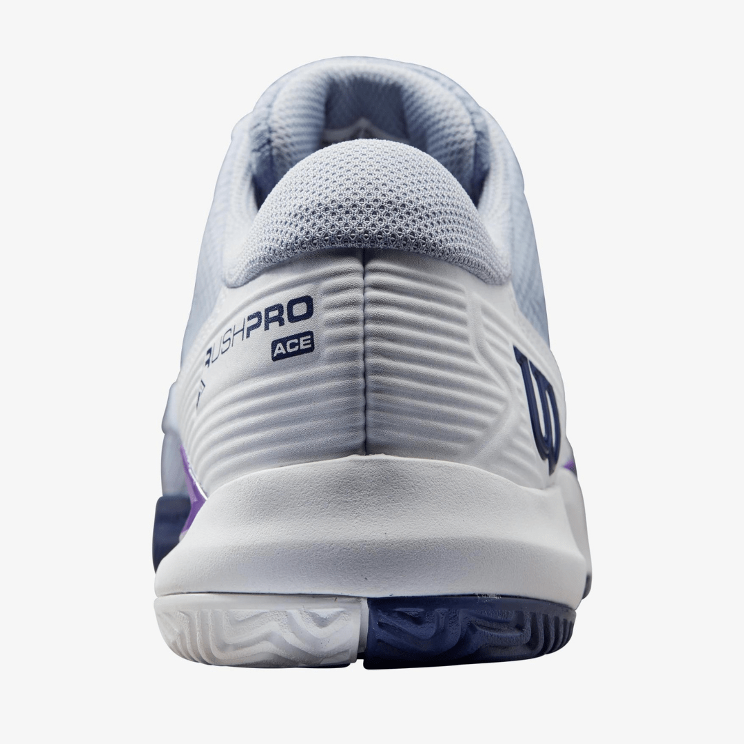 Wilson Rush Pro Ace all court women's tennis shoes eventide/white/royal lilac