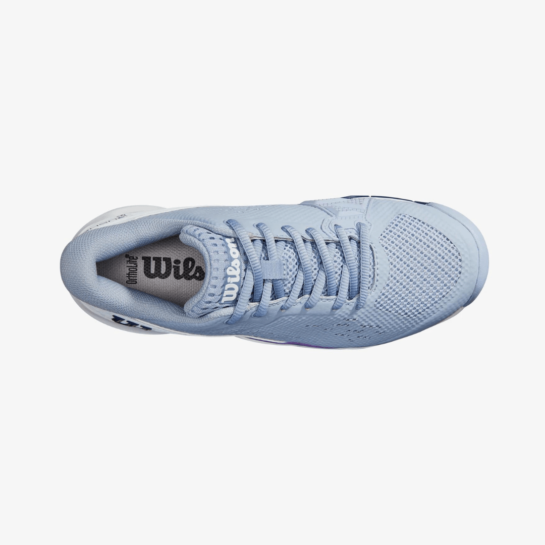 Wilson Rush Pro Ace all court women's tennis shoes eventide/white/royal lilac
