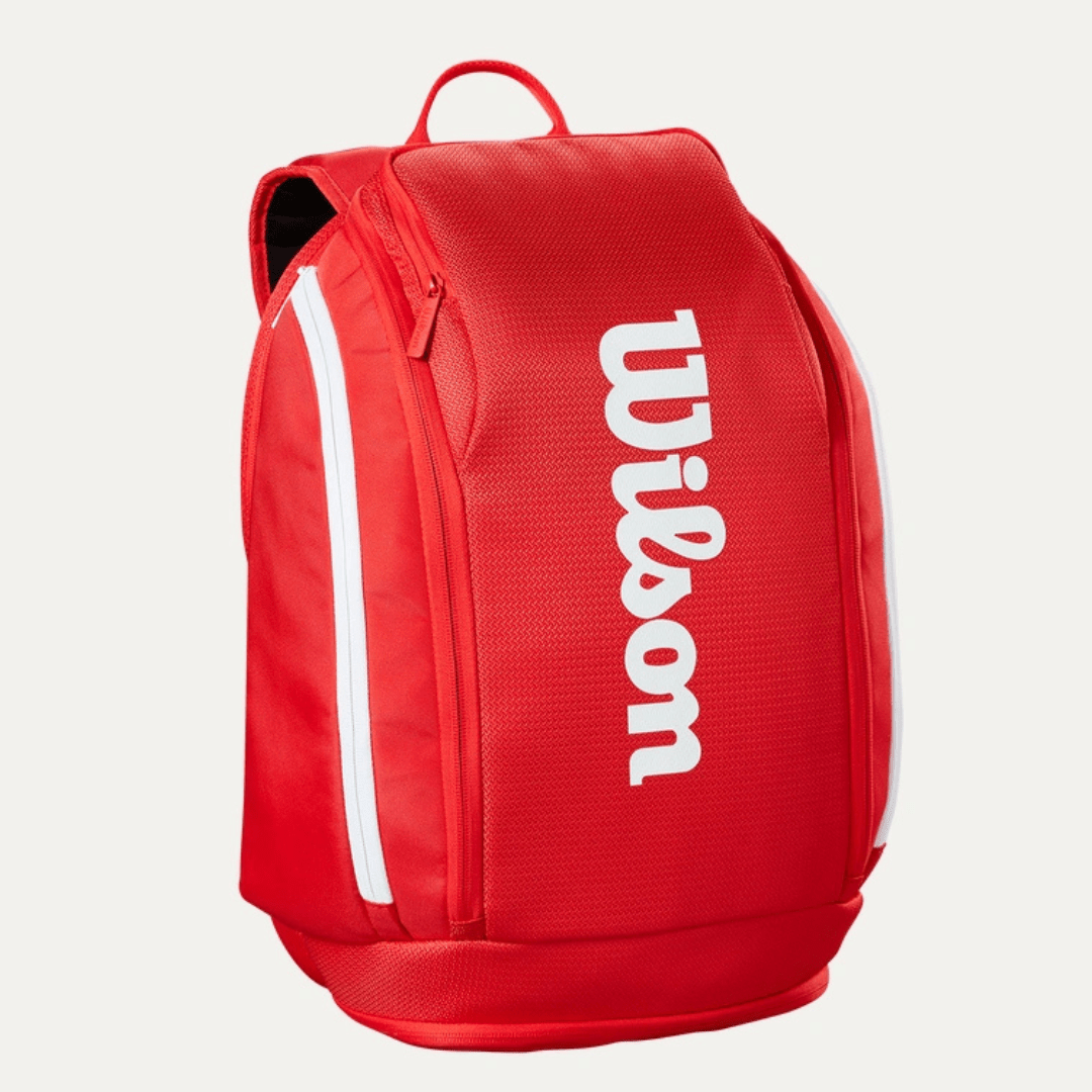 Wilson Super Tour Backpack Wilson red 2025 rød tennisrygsæk