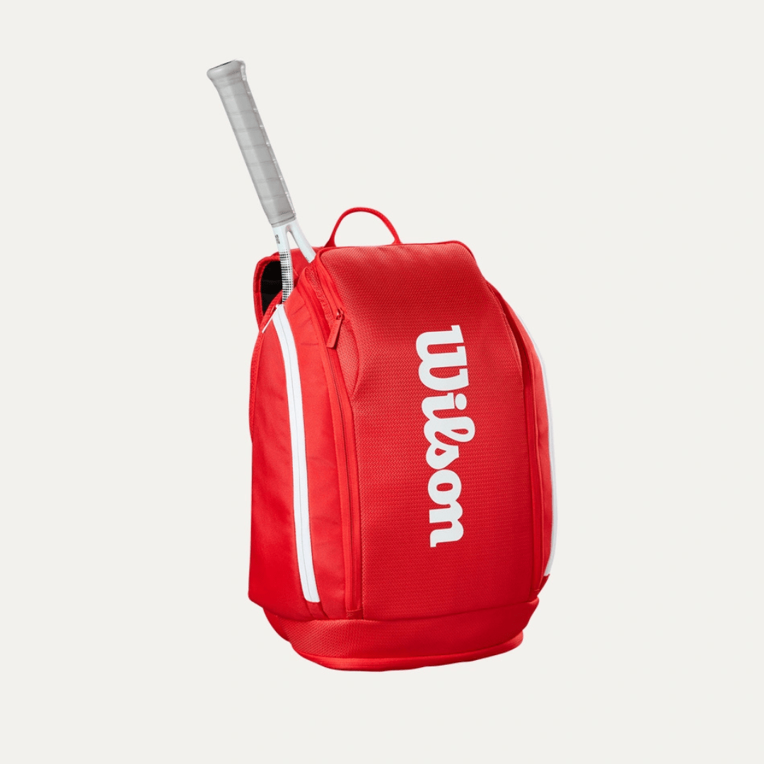 Wilson Super Tour Backpack Wilson red 2025 rød tennisrygsæk