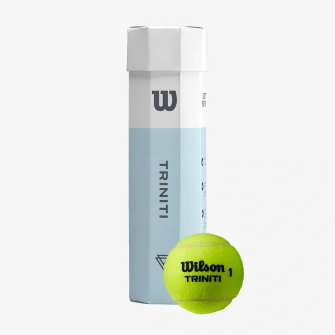 Wilson Triniti 4-pak trykfri tennisbold