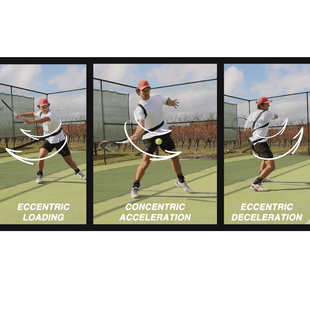 Xpand Kinetic Band for more powerful strokes for tennis players