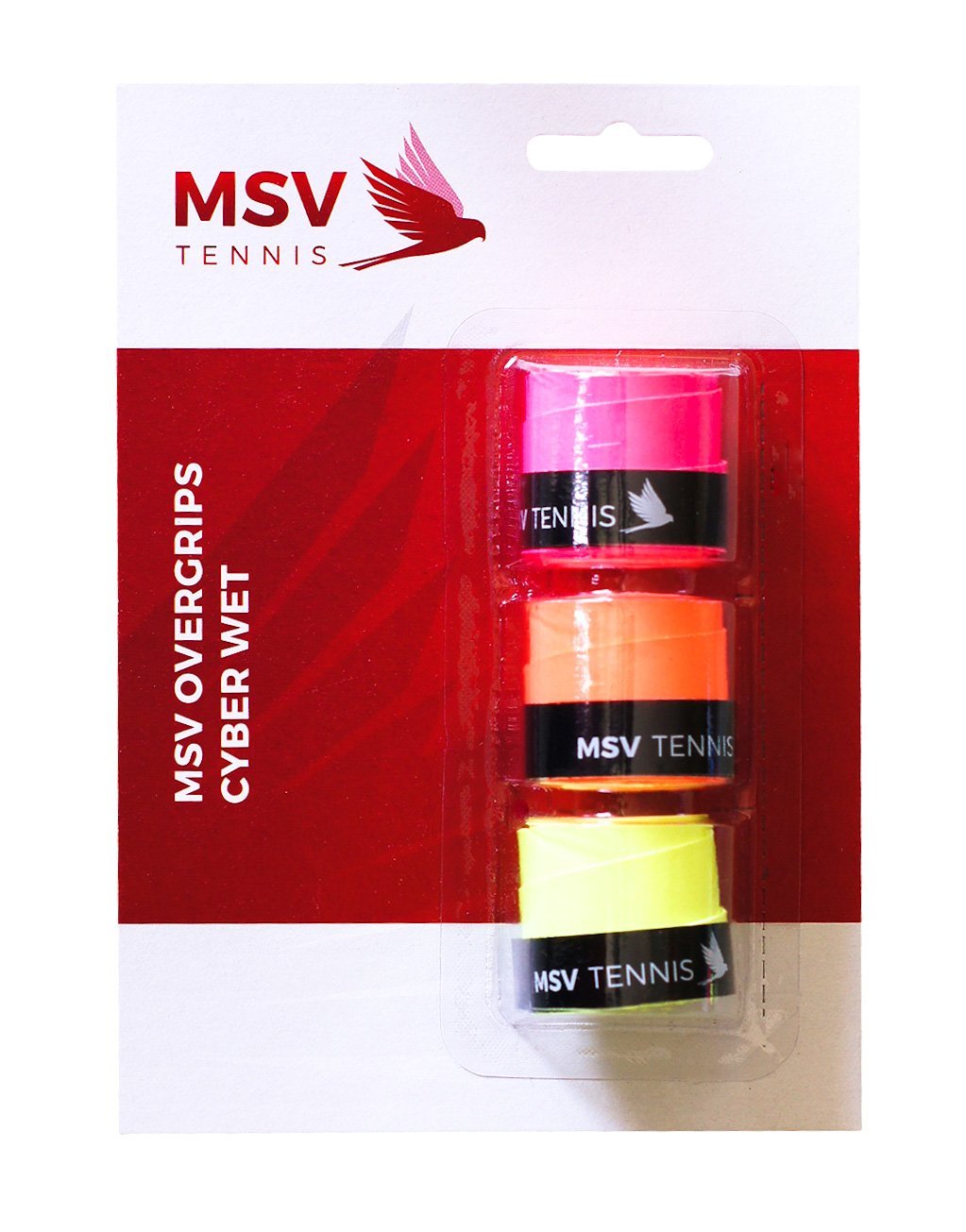 MSV 3-pack Overgrip Cyber Wet flere farver