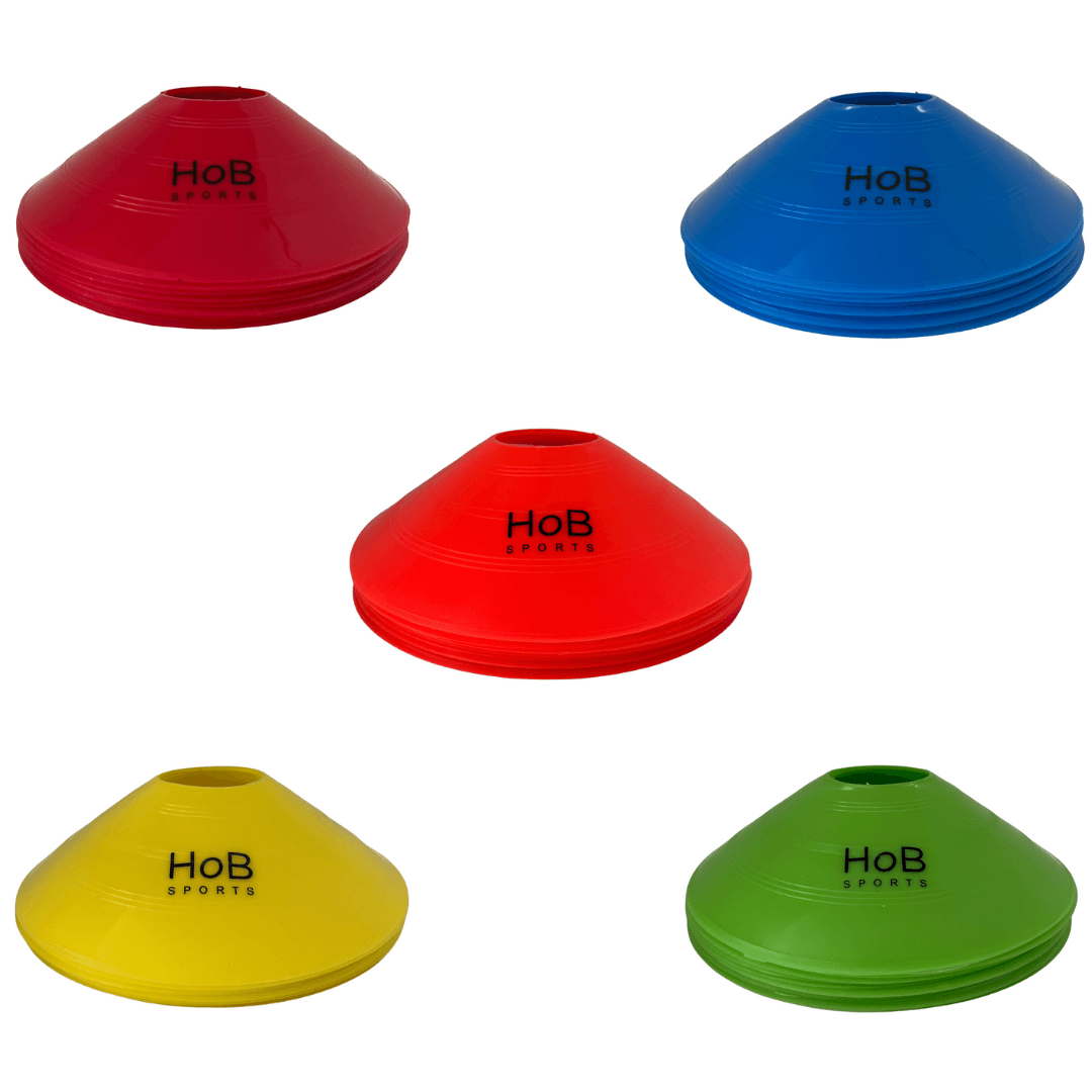 HoB sports Markers Low Cones lave markeringskegler 10 stk.