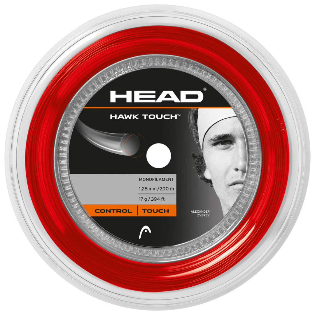 Head Hawk Touch 120m red string reel